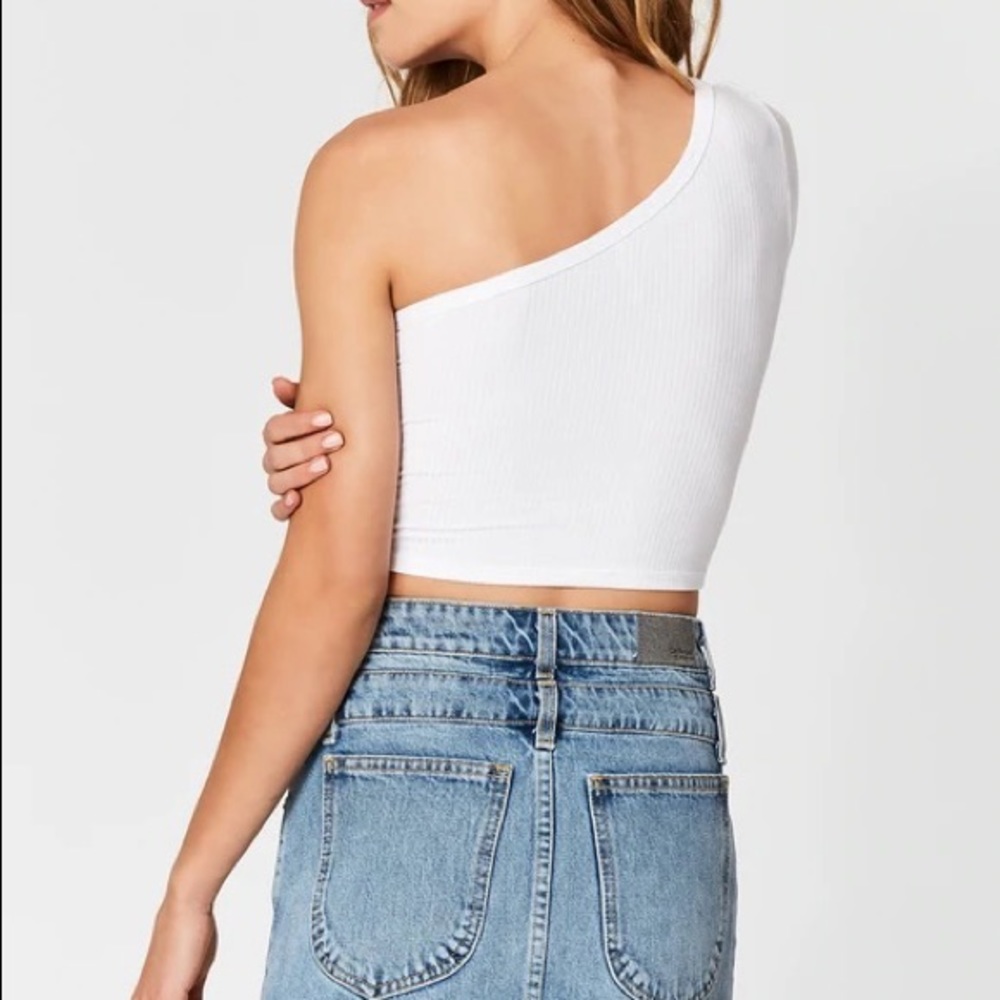 Carmar Sahara Beasley Double Waist Front Zip Denim Skirt View 2